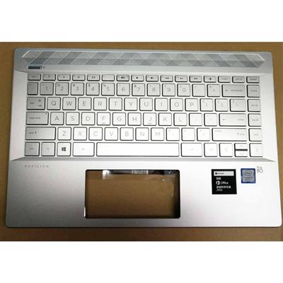 Notebook keyboard for HP Pavilion 14-CE with topcase backlit pulled