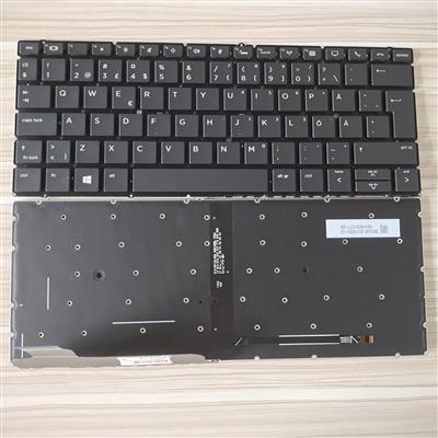 Notebook keyboard for HP Elitebook X360 830 G5/G6 Swedish