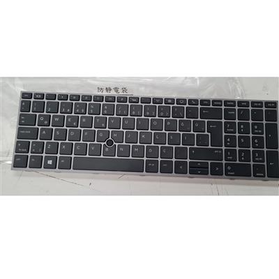 Notebook keyboard for HP Zbook 15 17 G5 G6 Turkish