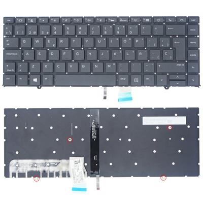 Notebook keyboard for HP Zbook Studio X360 G5 EliteBook 1050 G1 with backlit Spanish
