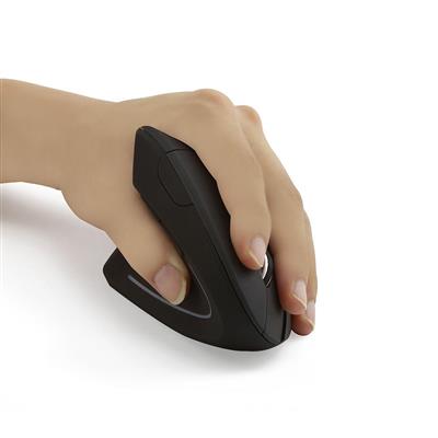 Wireless Ergonomic Vertical Mouse, right handed, black, Bluetooth