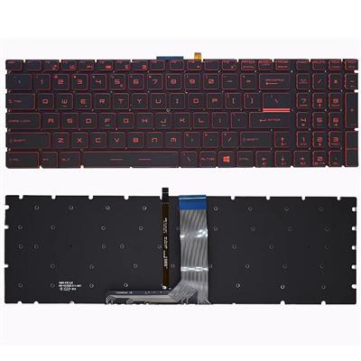 Notebook keyboard for MSI GS70 GS60 with Red backlit