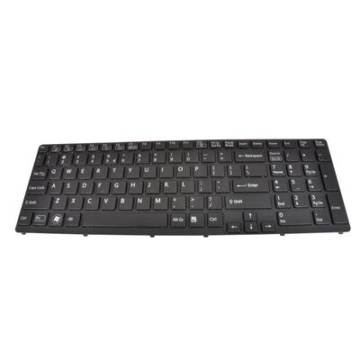 Notebook keyboard for SONY  SVE1511 black ,black frame  with backlit