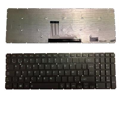 Notebook keyboard for Toshiba Satellite L50-B black AZERTY
