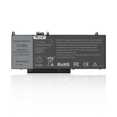 Notebook battery for Dell Latitude E5250  E5450 series G5M10 7.4V 51Wh
