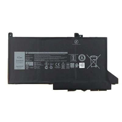 Notebook battery for Dell Latitude 12 7280 7480 7290 series 0NF0H 11.4V 42wh 3600mAh