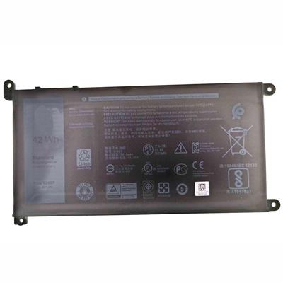 Notebook battery for Dell Latitude Chromebook 11 3180 3189 51KD7 11.4V 42Wh