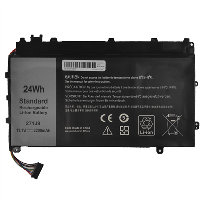 Notebook battery for Dell Latitude 7350 Series Tablet 11.1V 24Wh 2200mAh