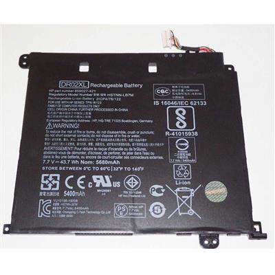 Notebook battery for HP Chromebook 11 G5 7.7V 43.7Wh DR02XL