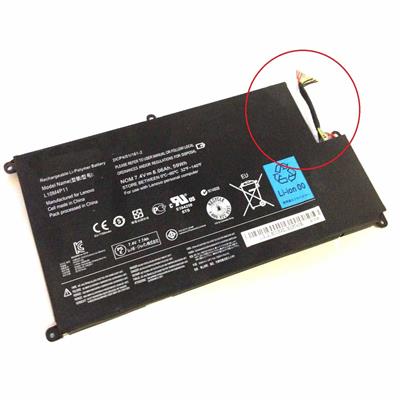Notebook battery for Lenovo IdeaPad U410 series 7.4V 8060mAh with short wire