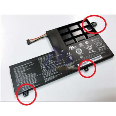 Notebook battery for Lenovo Ideapad 300s Yoga 15-14IBD 7.4V 4050mAh