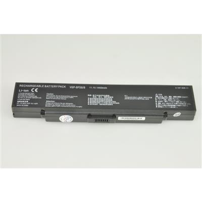 Notebook battery for SONY VAIO VGN-AR41E series Black  10.8V /11.1V 4400mAh