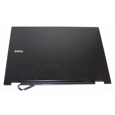 Notebook bezel LCD Back Cover With Hinges for Dell Latitude E6400 A bezel 0MT649 Black Used