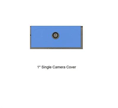 1* Single WebCam Cover for HP Elitebook 840 G5 G6 830 G5 G6 745 G5 G6 Black