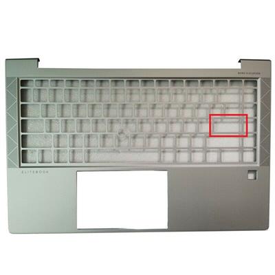 Notebook Palmrest Cover Keyboard Bezel for HP Elitebook 745 G7 840 G7 Silver