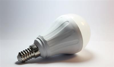 7W E14 LED lamp, 525lm, 3000K (warm wit)