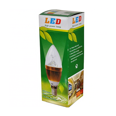 3W E14 LED lamp Warm Wit