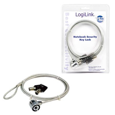 Cable lock for notebooks (key lock) 1800mm