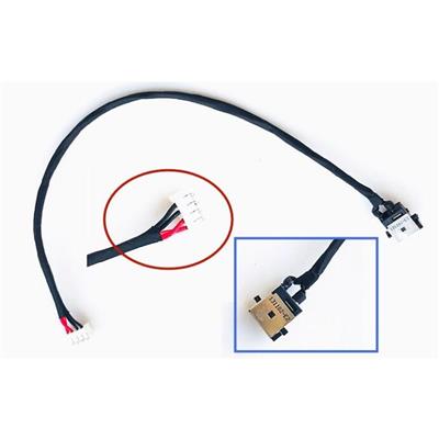 Notebook DC power jack for Asus F550J F550JD F550JK 4 PIN