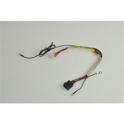 Notebook DC power jack for Toshiba Satellite P300 P300D P305 P305D with earth wire