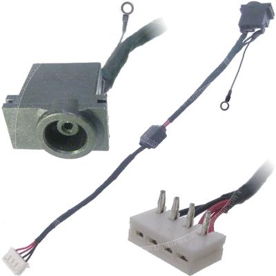 Notebook DC power jack for Samsung NP350V5C NP355V5C with cable