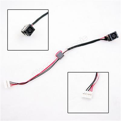 Notebook DC power jack for Dell Inspiron 15-3521 15R-5521 with cable