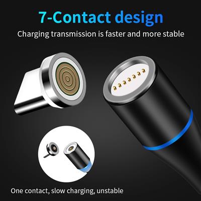 Magnetic 8 Pin Cable for iPhone/ iPad,1M