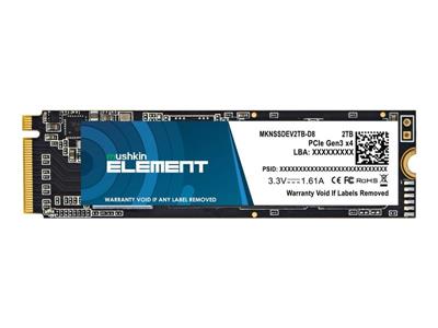 Mushkin SSD ELEMENT - 2TB - M.2 2280 - PCIe 3.0 x4 NVMe
