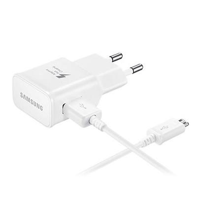 Original Fast Charger Samsung EP-TA20EWE + Fast Charger USB Data Cable EP-DG925UWE 120cm  White