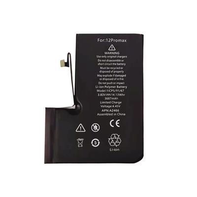 Mobile Phone Battery for Apple iPhone 12 Pro Max Series, 3687mAh *E
