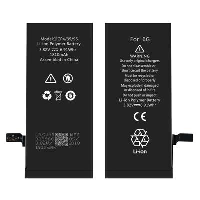 Mobile Battery for Apple iPhone 6 3.82V 1810mAh Li-ion 616-0809 Li-ion