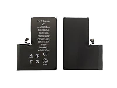 Mobile Battery for Apple iPhone 14 Pro max 3.86V 4323mAh Li-ion A2830 Li-ion