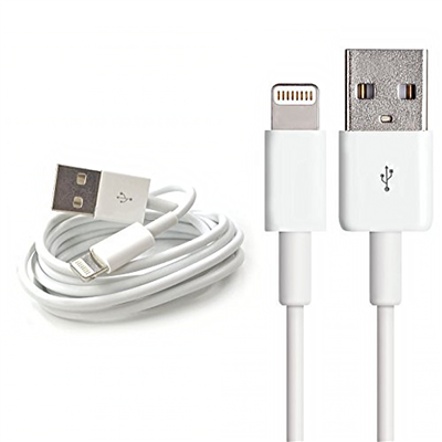 8 Pin USB kabel voor iPhone, iPod | kleur Wit 100CM
