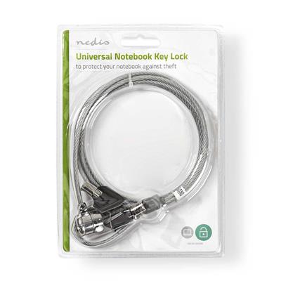 Notebook Lock suit, include key and 1.8m lable