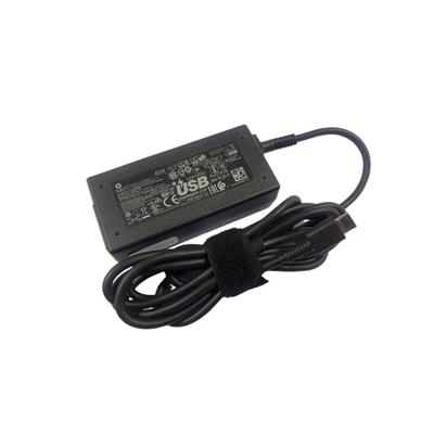 Original HP 45W USB-C Adapter, Used Bulk, PN:L65505-008, SPS:L7440-001,ADT-65HLS-D00,TPN-HA01
