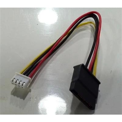 4-Pin Floppy FDD Female to 15-Pin SATA Female Power Cable,20cm