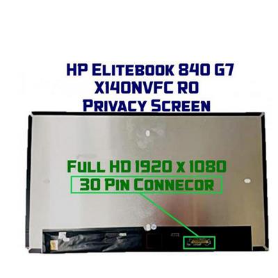 14" LED FHD IPS Matte EDP 30 Pin ePrivacy Panel Screen Back Fold For HP Elitebook 840 G7 840 G8