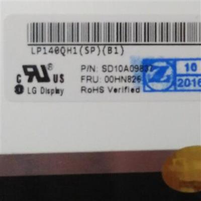 14" LED WQHD+ 2560x1440 Matte Slim Scherm EDP 40 Pin LED Panel  For X1 Carbon Gen3