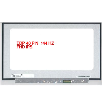 17.3" FHD IPS LED Matte 144HZ EDP 40 Pin Panel N173HCE-G33