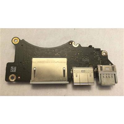 "Notebook DC Jack Audio USB IO Board for Apple Macbook Pro 15"" A1398 Mid 2012 Early 2013 pulled"