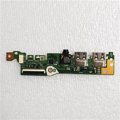 Notebook USB Port Audio Jacks Board for Asus X415EA X415JA 90NB0TT0-R10010