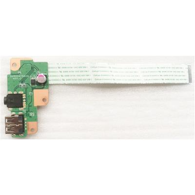 Notebook USB Audio Board for HP Pavilion 15-B with cable  pulled