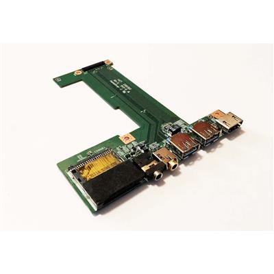 Notebook USB Port Audio Jacks Board for  MSI GP70 MS-1758B pulled