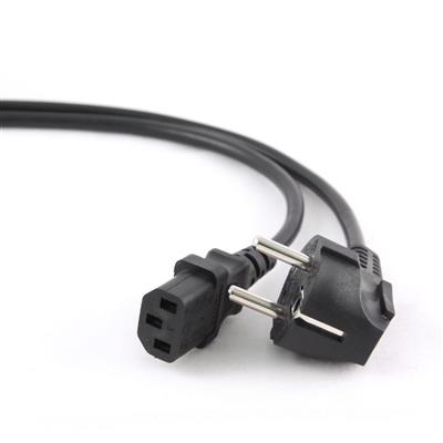 Cablexpert Power cord (right angled C13), VDE approved, 3M