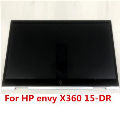 "15.6"" FHD COMPLETE LCD Digitizer Assembly With Frame Digitizer Board for HP Envy X360 15-DRTPN-W142 30Pin"
