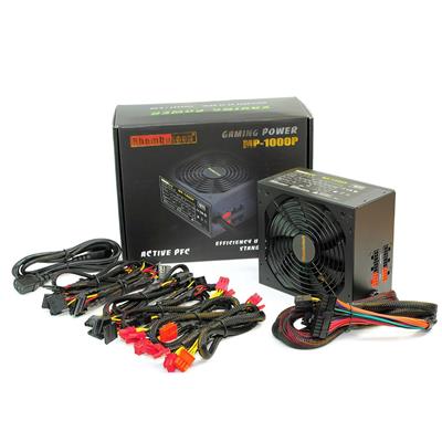 1000W Gaming Power Modulaire Voeding, 80+Brons, Actieve PFC