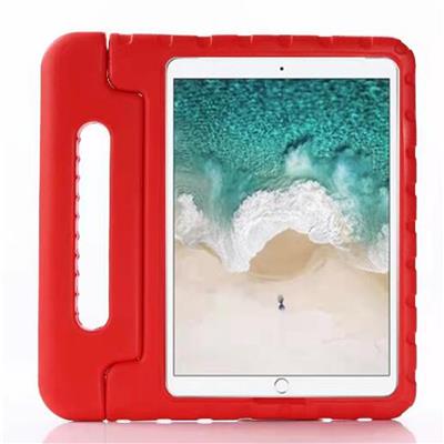 10.2 inch Kids Safe Thick Foam Shock Proof Handle Case Cover voor Apple iPad 10.2 2019-2021 Red