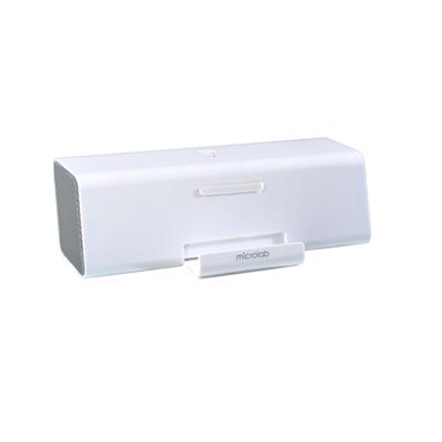 Microlab Portable Dock  voor oa iPhone/iPod/iPad - MD220 - Wit