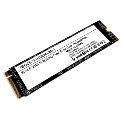 Solid 512GB M.2 (2280) Solid State Disk, PCIe / NVMe