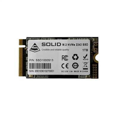 Generic 1TB M.2 (2242) Solid State Disk, PCIe / NVMe